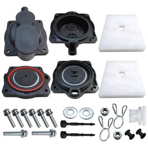 60/80 Air Pump Rebuild Complete Kit for Hiblow HP 80 HP 60 Aerators HP-80-0110 with White Switch by YTXXDEUS