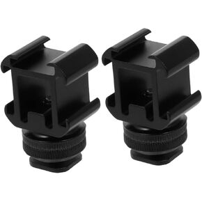 MERRYHAPY Hot Shoe Base Mounts Adapter Kit Universal for DSLR Camera Compact Lightweight for Outdoor Use