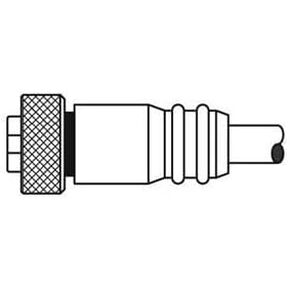 Mini-Sync Single End Female Straight 3 Pole 12Ft PVC