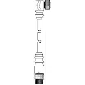 Mini-Sync Double End F 90 M Straight 4 Pole 12Ft Pvc