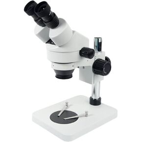 Binocular Microscope 7-45 Times Continuous Zoom Magnifying Glass Adjustable with LED Light (Size : 1600X)