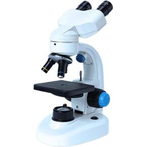 Microscope Binocular Optical Biological Household Microbial Scientific Observation Kit (Size : 10000X)
