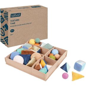 Kaplan Early Learning Texture Time: Toddler Loose Parts STEM Kit