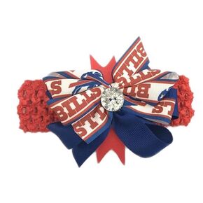 Bills Baby Girl Boutique Bow Crocheted Headband