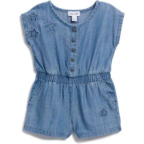 Splendid baby-girls Indigo Star Short-sleeve Onesie Romper