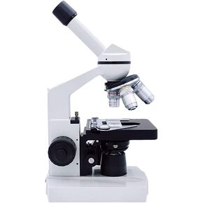 Compound Microscope 40X-400X Magnification LED Illumination with 10X Eyepiece for Adults Student Children Laboratory