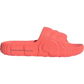 adidas Womens Adilette 22 Slide Casual Sandals Casual Low Heel 1-2" - Red - Size 7 M