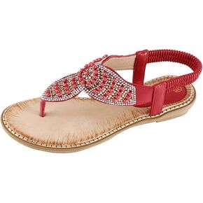 Women's Pearl Pinch Toe Sandals - Round Head Summer Fashion Large Size