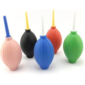 NUOBESTY Pump Dust Blower for SLR Camera Lens Battery- for Electronics Cleaning Random