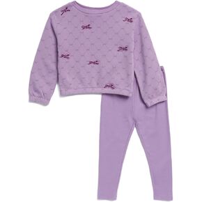 Splendid baby-girls Little Bow Sweatshirt Set