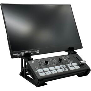 Combo Stand for Osee GoStream Deck and Monitor, Adjustable Up to 33mm, Cold Shoe Attachment, Easy Install, Slide On Design, Non-Slip Feet