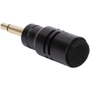ZJchao Mini Portable Microphone Lightweight 3.5mm Plug for Mobile Phone SLR Camera (3.5 Mono)