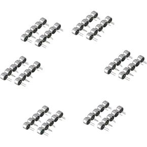 60 PCS 9.7mm x 7mm 2 Pin MIC Capsule Electret Condenser Miniphone, 750118192