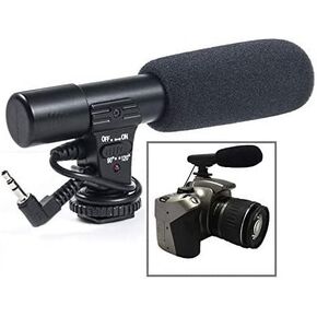 New Mini Professional Condenser Microphone for Canon VIXIA HF R80 R82 R800