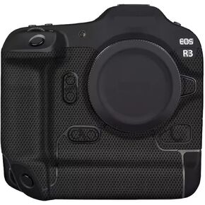 Anti-Scratch Camera Skin Wrap Sticker Coat Vinly Protective Film Body Protector Decals Cover for Canon EOS R3(Mamba Red)