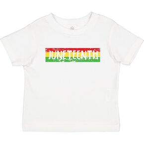 inktastic Juneteenth Banner in Red Yellow and Green Baby T-Shirt