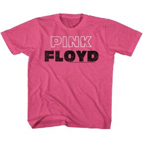 Pink Floyd Pink White Outline Vintage Hot Pink Toddler T-Shirt Tee