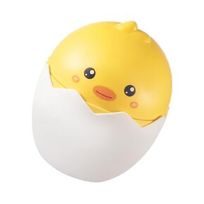 Cute Desktop Trash Can Pp Material Flip-lid Wastebasket for Countertop Tiny Easy to Maintain