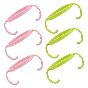 Sosoport 6 Pcs Feeding Bottle Handles for Pp Material Non-Slip Ergonomic Design