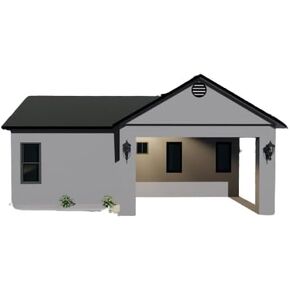 Generic Tiny Home 650 Plans - 35'x18.5' with 650sqft Living Space