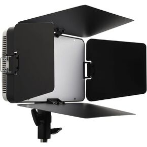 Amaran Pano 60c Barn Doors - 4-Leaf Light Control Attachment with Diffusion Plate, Precise Shaping & Spill Control for amaran Pano 60c Panel Light