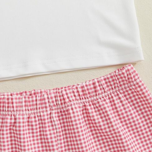 Toddler Baby Boy 4th of July Outfit Short Sleeve Shirt and Shorts Kids Infant Summer Clothes in Saudi Arabia