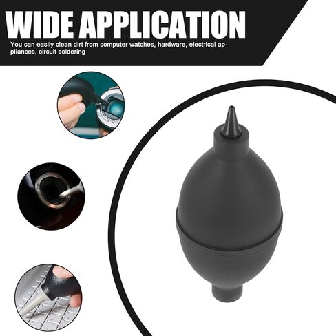 Uonlytech 2pcs تنظيف الهواء تنظيف أداة غبار قوية لعدسة الكاميرا تصميم المعدات الرقيقة تصميم مريح للوصول إلى إلكترونيات الحرف عالية التدفق الهواء in Kuwait