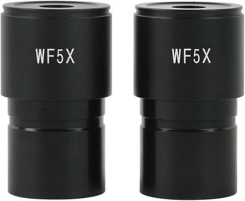 زوج واحد WF10X WF15X WF20X WF25X WF30X EYEPIECE لمجهر المجهر الاستريو واسع 20 مم 15 مم 10 مم 9 مم WF10X/20 نقطة العين العالية (WF10X-20) in Kuwait