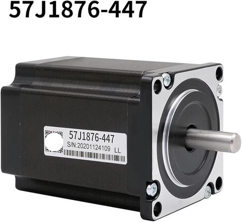 57J1876-447 Stepper Motor NEMA23 Holding TQ 2NM 4.7A وظيفة تنظيم السرعة بدون خطوة للمحرك ماكينة قطع التحكم العددية المحوسبة in Saudi Arabia