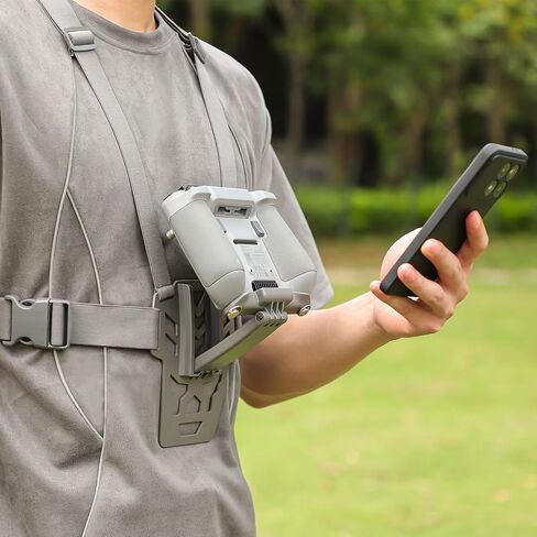 Belly Support Bracket with Leather Neck Strap Lanyard Neck Strap for DJI RC 2/1/RC PRO Mini 4 Pro Controller in Kuwait