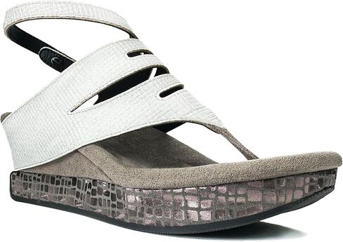 Modzori Grace 1 Women's Reversible Mid-wedge Sandals with Adjustable Ankle Strap in Saudi Arabia