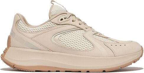 FitFlop Women's F-Mode Flow Suede/Mesh/Leather Flatform Sneakers in Saudi Arabia