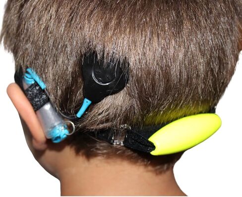 Floating Cochlear Implant Headband for Swimming | Accessories for Cochlear Implants | Adjustable Headband Cochlear Implant (Black, Infant/Child) in Saudi Arabia