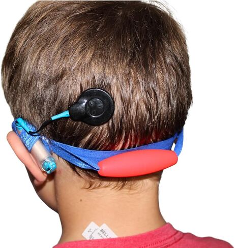 Floating Cochlear Implant Headband for Swimming | Accessories for Cochlear Implants | Adjustable Headband Cochlear Implant (Black, Infant/Child) in Saudi Arabia