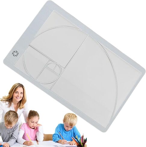 Golden Ratio Tool - Compact Lightweight Artist Viewfinder - Classic View Finder Camcorder Viewfinders for Professional Creators in Saudi Arabia