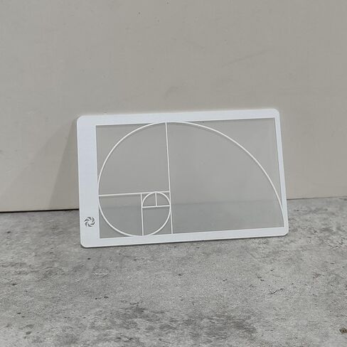 Golden Ratio Tool - Compact Lightweight Artist Viewfinder - Classic View Finder Camcorder Viewfinders for Professional Creators in Saudi Arabia