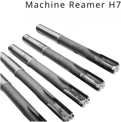 4-24mm Carbide Machine Reamer H7 Straight Shank 4 Flutes Drilling Deburring CNC 4/6/8/10/12/14/16/18/20mm(6mm H7) in Kuwait