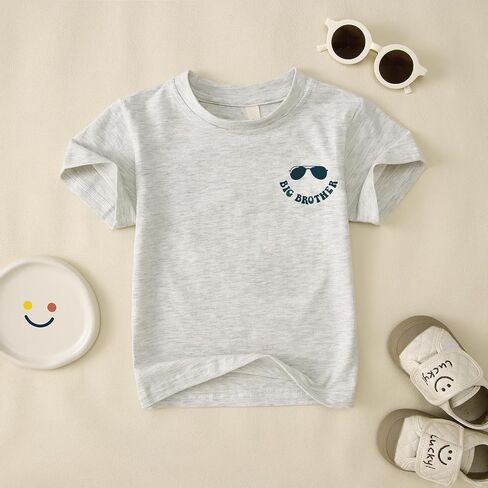 Big Brother Shirt for Toddler Baby Boys Cool Big Bro Club T-Shirt Kids Promoted Big Brother Announcement Outfit in Saudi Arabia