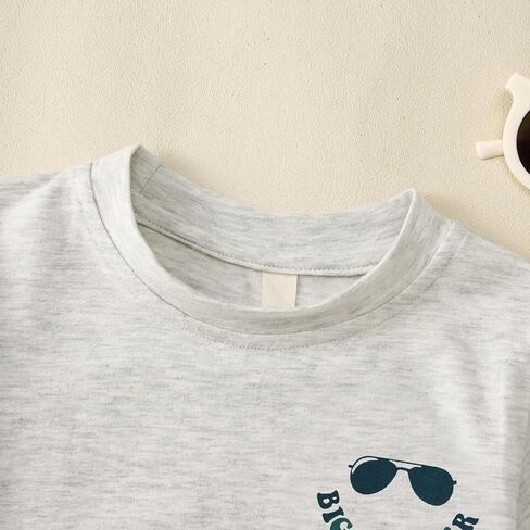 Big Brother Shirt for Toddler Baby Boys Cool Big Bro Club T-Shirt Kids Promoted Big Brother Announcement Outfit in Saudi Arabia