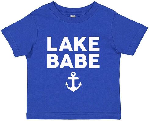 Tees & Tails Lake Babe Baby Tee Shirt (أحجام الرضع والطفل) in Kuwait