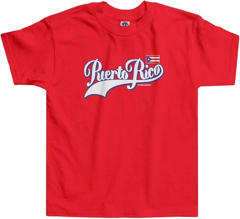 ThreadRock Little Boys 'Team Puerto Rico (Script) Toddler T-Shirt in Saudi Arabia