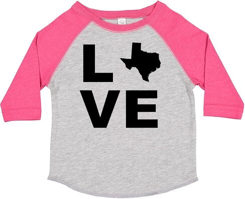 inktastic Love Texas Toddler T-Shirt in Saudi Arabia