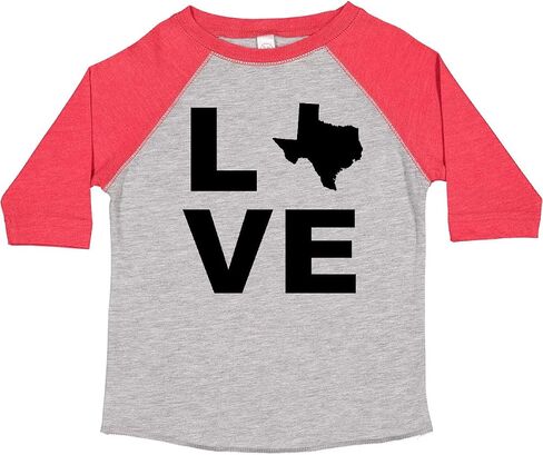 inktastic Love Texas Toddler T-Shirt in Saudi Arabia