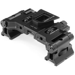 Modular Helmet Mount for MUM/GT-14，Binocular Bridge System NVG Mount，Night Vision Goggles Night Vision Adapter，for PVS-14 Night Vision Binoculars Monocular Or Binocular(BK)