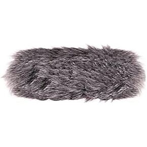Furry Dead Cat Professional Microphone Wind Muff (Full Size) - (L) 7.25" x (W) 3.625" - 1" Opening - (184mm x 92mm) - 25mm Opening - Fits Rode Videomic Pro, Rode NTG1, 2, 3 & 4.. Plus Many More.
