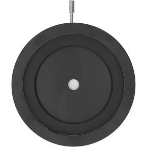 Adjustable Iris Aperture Diaphragm, Adjustable Aperture Diaphragm Aluminum Alloy 2‑50mm Iris Aperture Diaphragm Adapter for Cameras Microscopes Optical Instruments