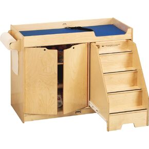 Jonti-Craft 5137JC Changing Table with Stairs, Right