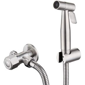 Cloth Diaper Baby Shower Spray Attachment - 304 Stainless SteelSpray Gun SetSpray Head Bathroom SetToilet Companion Wall Mounted