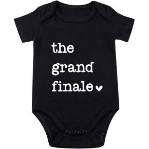 The Grand Finale Baby Bodysuit Last Baby Bodysuit Baby Announcement Bodysuit Baby Coming Soon Bodysuit Infant