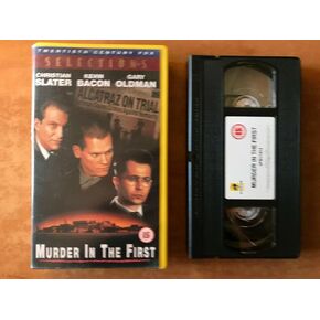 Murder in the First VHS